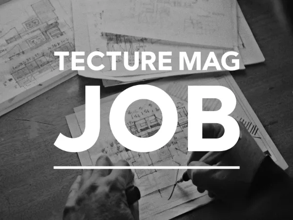 TECTURE MAG JOB